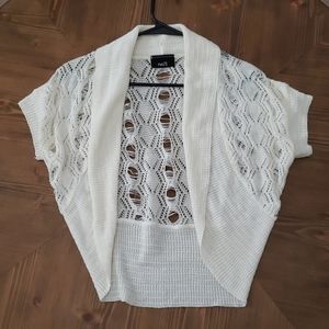 Rue21 Cream Cardigan